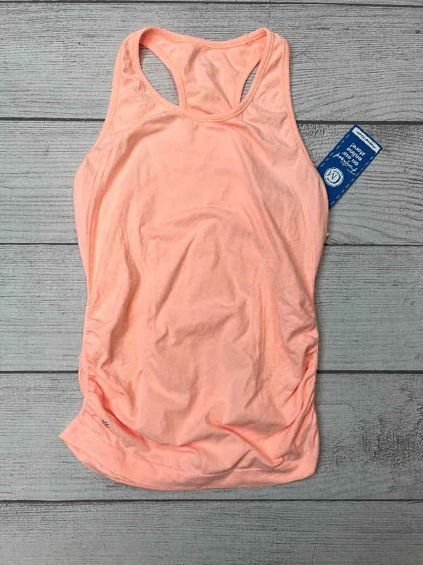 Yoga Tops for Women Who Practice Yoga -Orange Athletic Tank Top Athleta, Size S