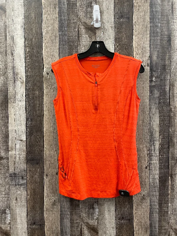 Yoga Tops for All-Day Comfort -Orange Athletic Tank Top Athleta, Size S