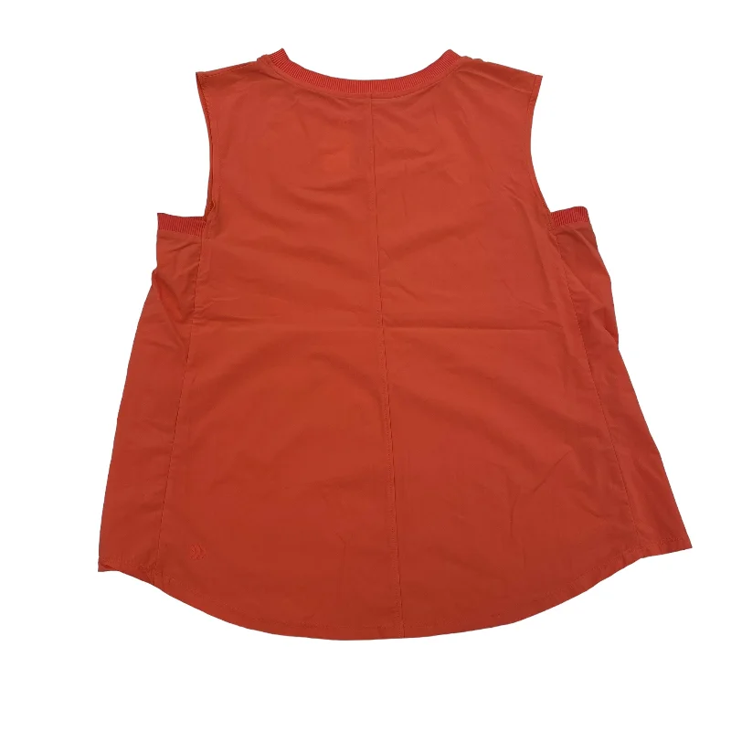 Printed Yoga Tops for Women -ORANGE ATHLETIC TANK TOP by ALL IN MOTION Size:XS