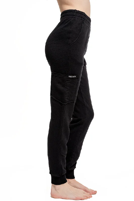 Seamless Fit Yoga Pants for Women -Organic Cargo Jogger