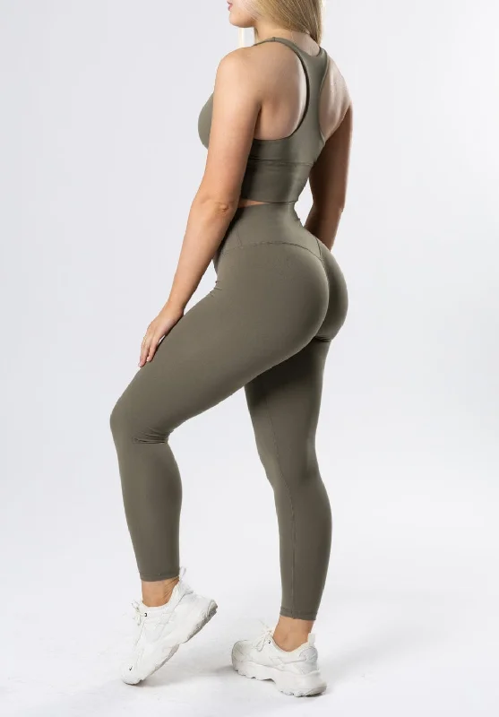 Yoga Pants with Tummy Control -Reluna Original Sculptseam™ Plus Legging Everglades
