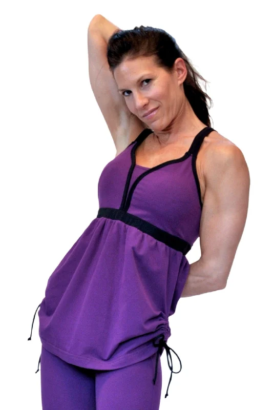 Women's Yoga Shorts for Comfortable Fit -One Step Ahead Brushed Supplex Harmony Tank 2073 Women's Yoga Shorts for Comfortable Fit -One Step Ahead Brushed Supplex Harmony Tank 2073