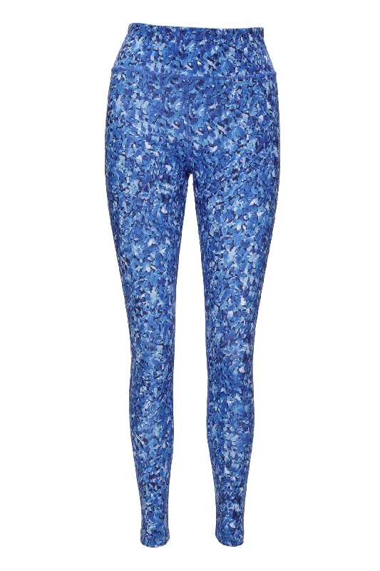 Performance Yoga Pants for Intense Stretching -Out Of The Blue - Eco-Friendly Ditzy Print Yoga Leggings Performance Yoga Pants for Intense Stretching -Out Of The Blue - Eco-Friendly Ditzy Print Yoga Leggings