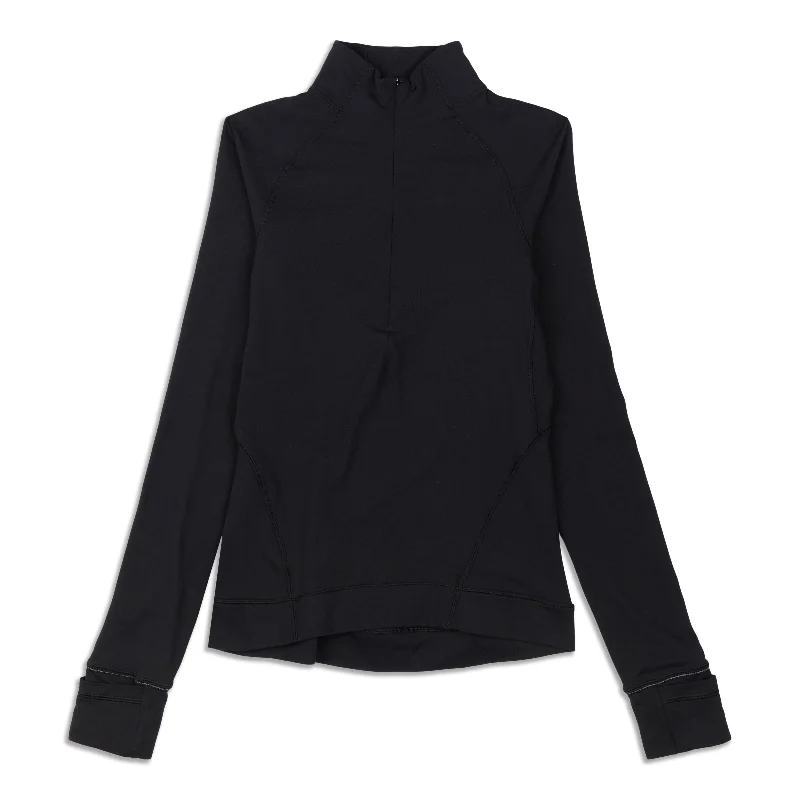 Yoga Tops for All-Day Wear -Outrun The Elements Half Zip - Resale
