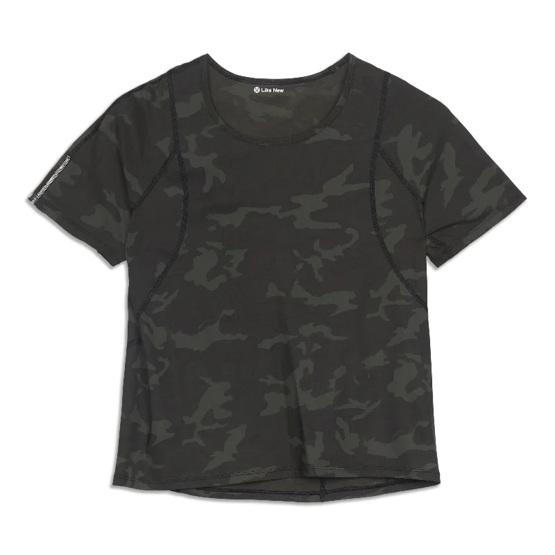 Seamless Yoga Tops for Comfortable Wear -Outrun The Heat Short Sleeve - Resale