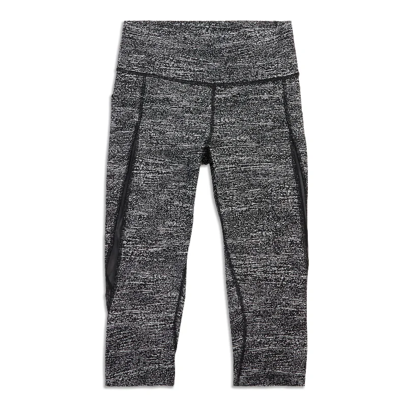 Yoga Pants for Outdoor Activities -Pace Perfect Crop - Resale