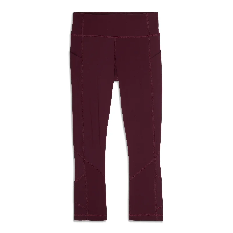 Yoga Pants with Shaping Waistband -Pace Rival Crop - Resale