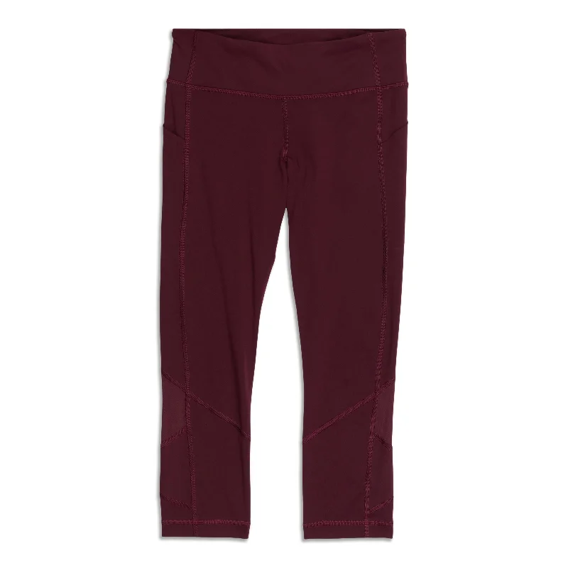 Yoga Pants for Stretch and Movement -Pace Rival Crop - Resale