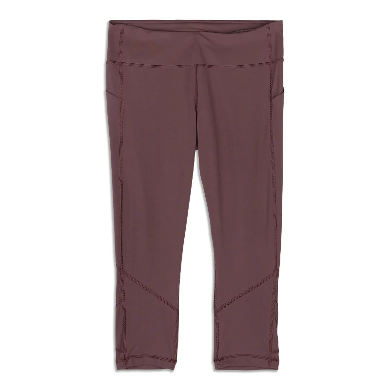 Comfortable Yoga Pants for Smooth Movement -Pace Rival Crop - Resale