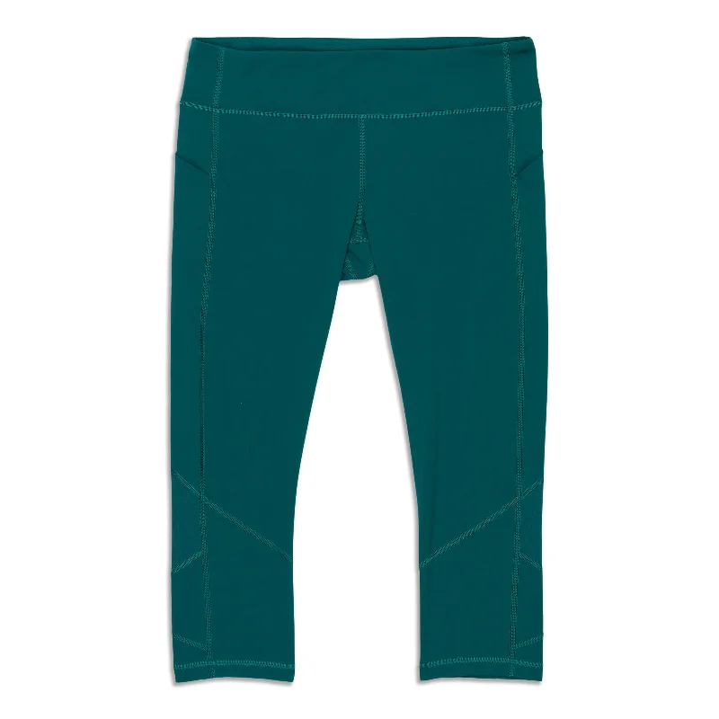Soft and Supportive Yoga Pants -Pace Rival Crop - Resale