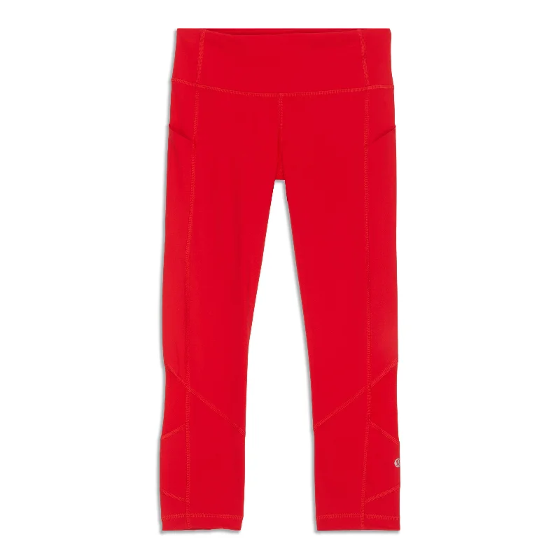Soft Yoga Pants for Comfortable Stretching -Pace Rival Crop - Resale
