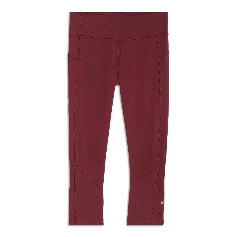 Yoga Pants for Yoga and Pilates Classes -Pace Rival Crop - Resale