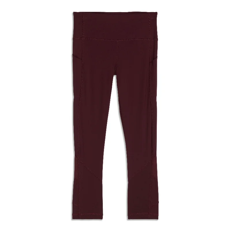 High Performance Yoga Pants for Women -Pace Rival High Rise Crop - Resale