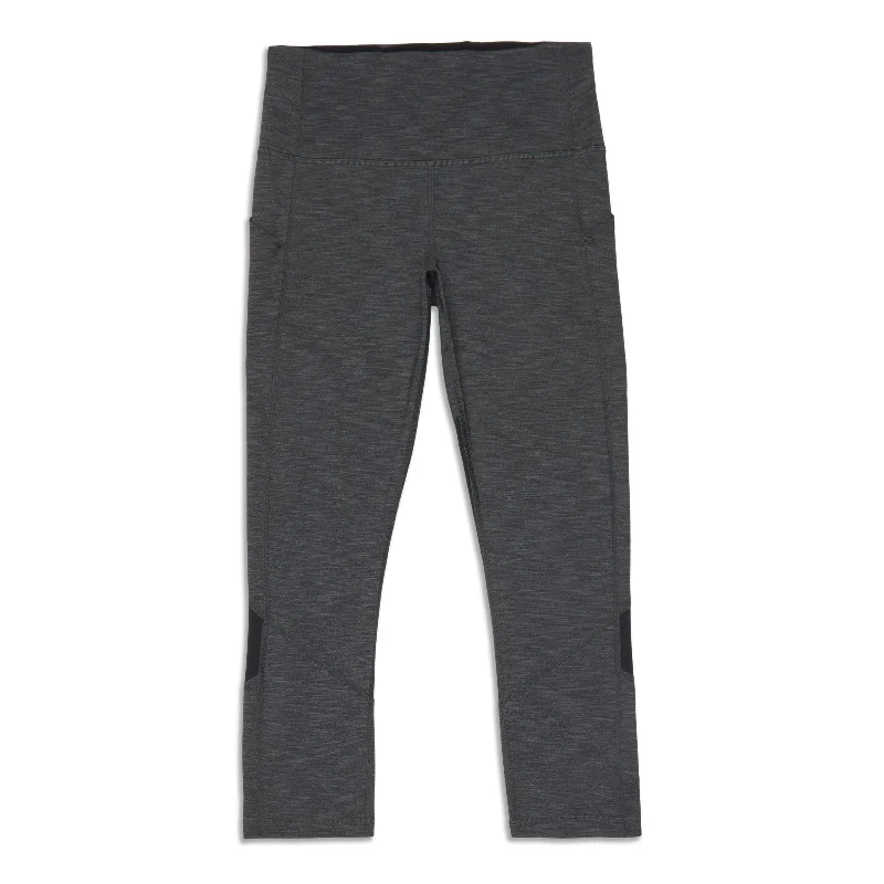 Breathable Leggings for Yoga -Pace Rival High-Rise Crop - Resale