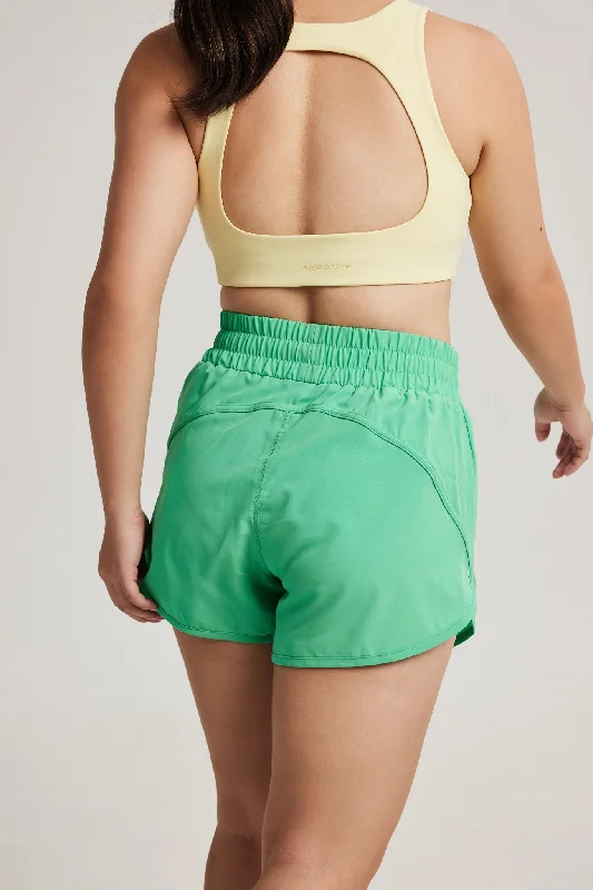 Breathable Yoga Shorts for Better Mobility -Pace Yourself Shorts in Good Pace