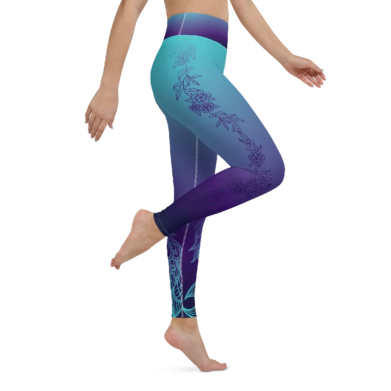 Breathable Yoga Pants -Peacock Lovers High Waist Womens Yoga Leggings