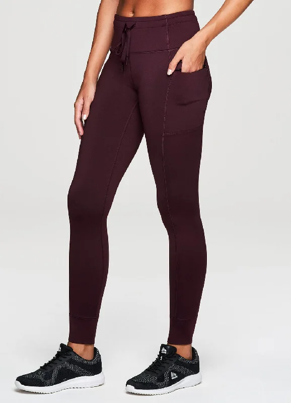 Affordable Yoga Pants for Daily Wear -Peekamoose Fleece Lined Jogger Legging