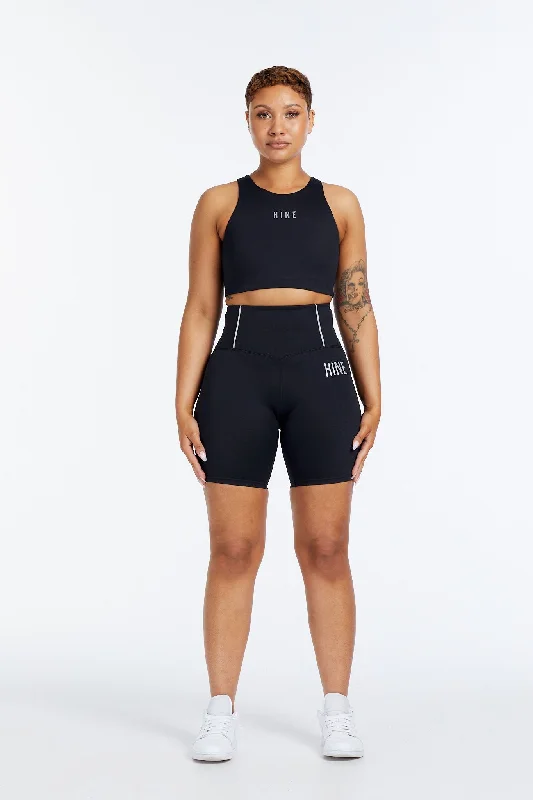 Soft Yoga Shorts for Relaxation and Yoga -PERFORMANCE COMPRESSION BIKE SHORTS ONYX