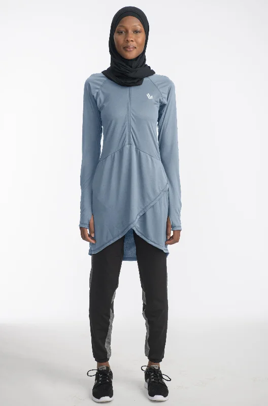 Yoga Tops with Spaghetti Straps -Performance Top Blue
