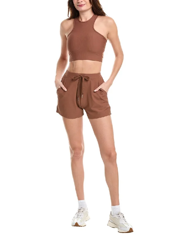 Soft Fit Yoga Shorts -Phat Buddha 2pc Top & Short Set
