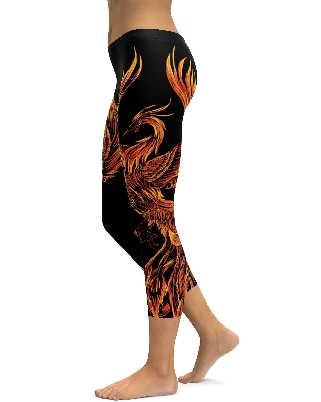 Yoga Pants for Flexibility and Endurance -Phoenix Capris