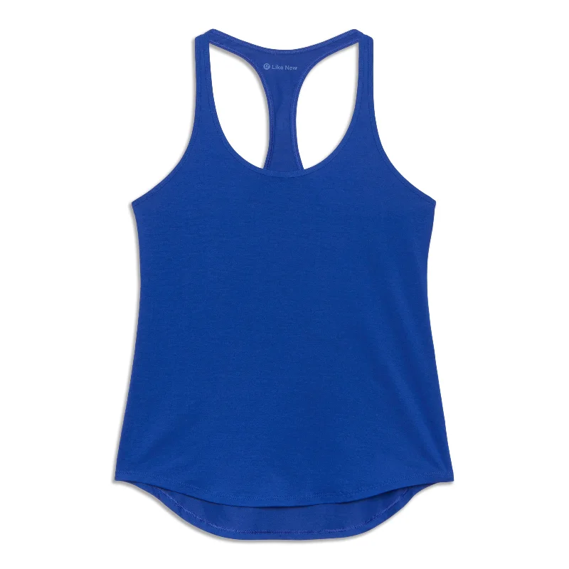 Eco-Friendly Yoga Tops for Women -Pima Racerback Tank Top - Resale
