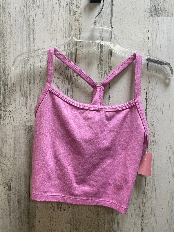 Yoga Tops for Pilates Practice -Pink Athletic Tank Top Aerie, Size Xl