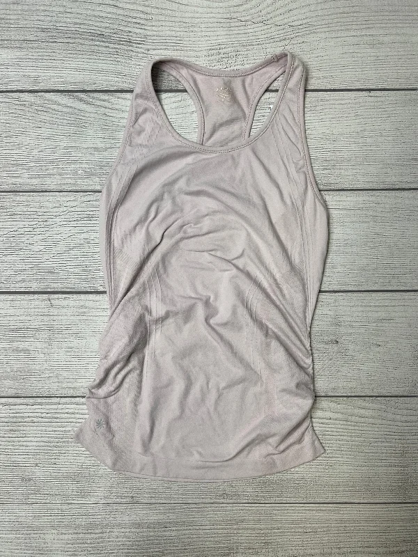 Yoga Tops for Supportive Fit and Flexibility -Pink Athletic Tank Top Athleta, Size M