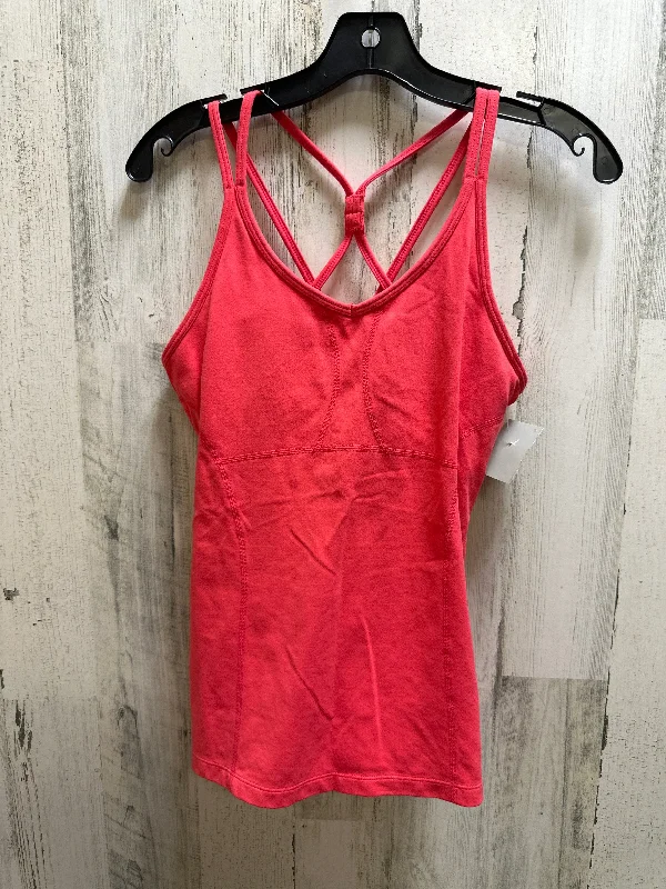 Yoga Tops for Comfortable Movement -Pink Athletic Tank Top Athleta , Size S
