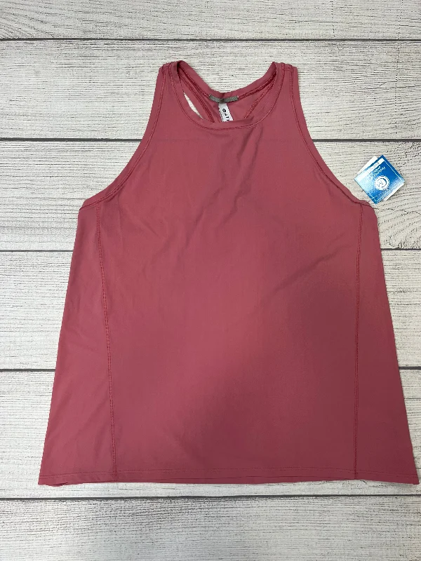 Yoga Tops for Yoga and Pilates -Pink Athletic Tank Top Athleta, Size S