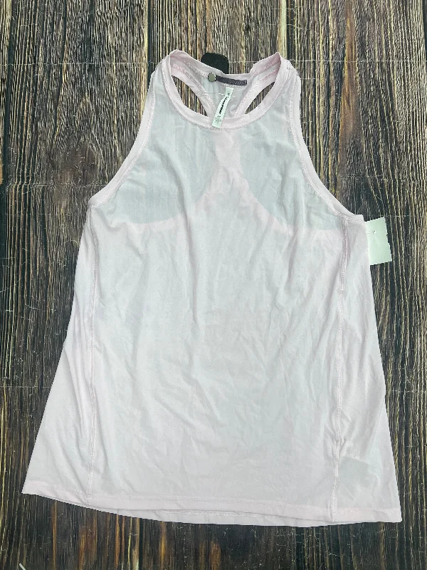 Yoga Tops with Stretchable Fabric for Movement -Pink Athletic Tank Top Athleta, Size Xs