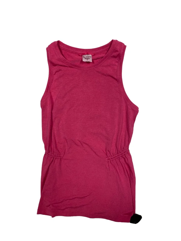 Stretch Yoga Tops for Flexibility -Pink Athletic Tank Top Athleta, Size Xs