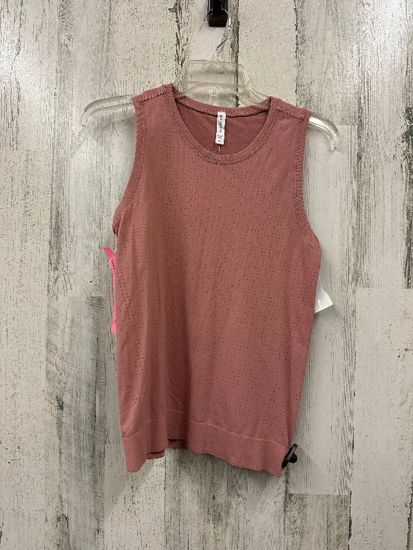 Yoga Tops for Movement and Flexibility -Pink Athletic Tank Top Athleta, Size Xs