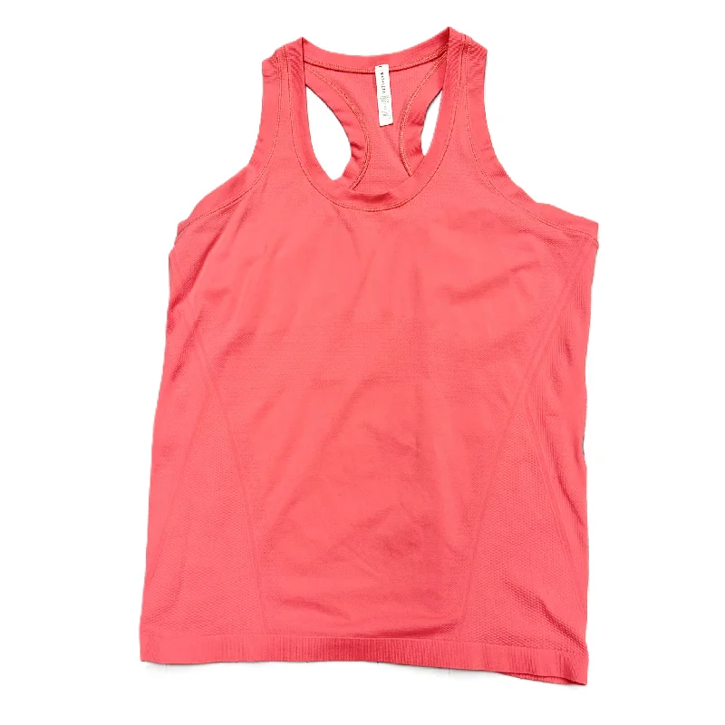 Stylish Yoga Tops for Yoga Classes -Pink Athletic Tank Top By Athleta, Size: Xl