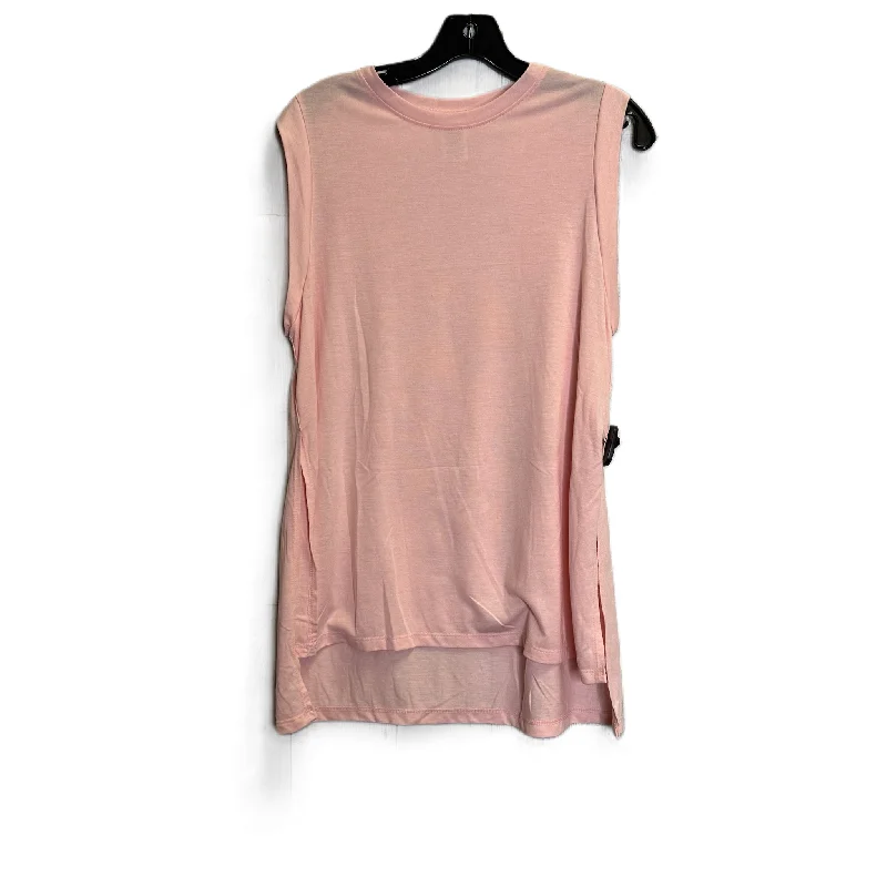 Yoga Tops for Women Who Practice Yoga -Pink Athletic Tank Top By Athletic Works, Size: L Yoga Tops for Women Who Practice Yoga -Pink Athletic Tank Top By Athletic Works, Size: L