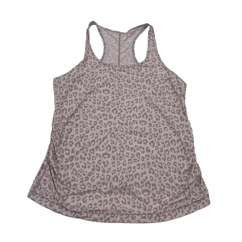 Women's Yoga Tops with Performance Features -PINK ATHLETIC TANK TOP by GAPFIT Size:L