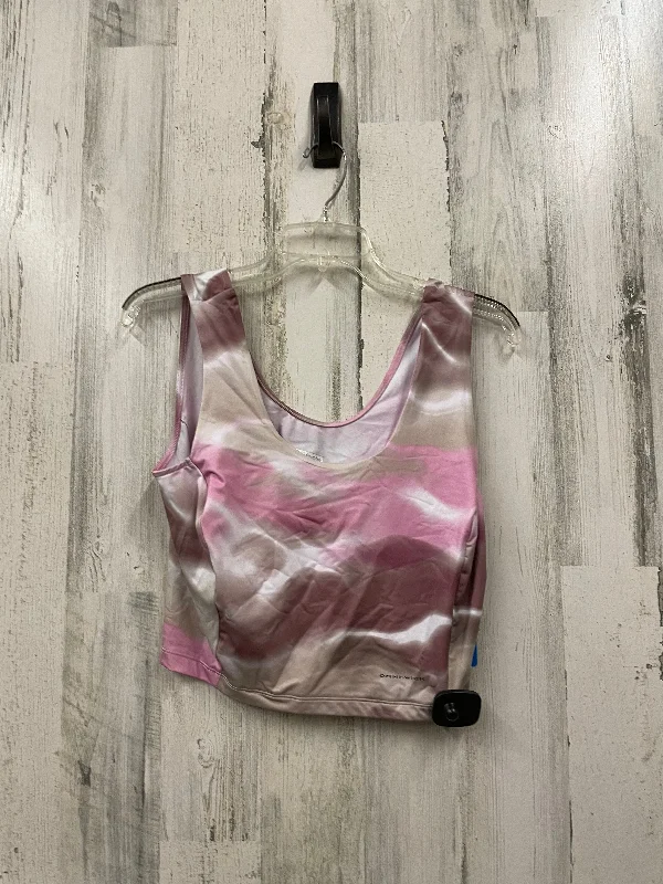 Soft and Comfortable Yoga Tops -Pink Athletic Tank Top Columbia, Size L