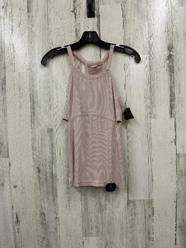 Stylish Yoga Tops for Fitness Classes -Pink Athletic Tank Top Free People, Size S