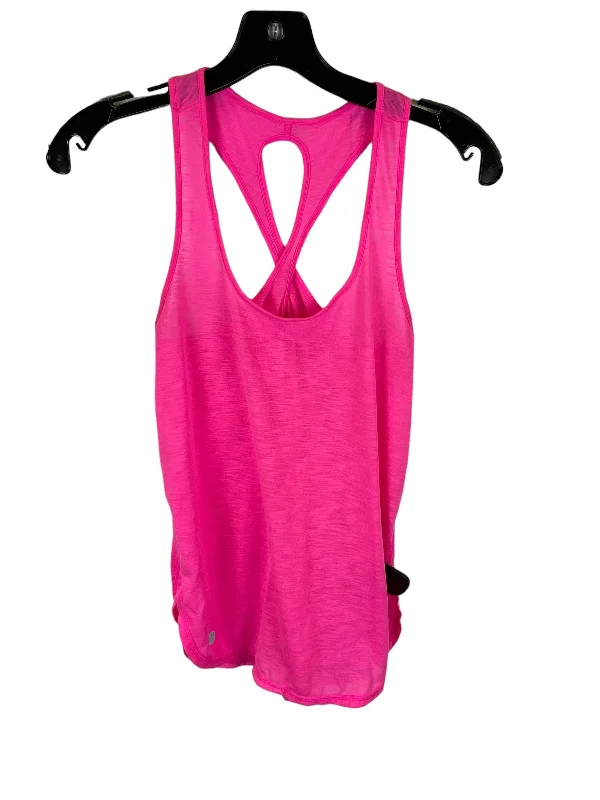 Women's Yoga Tops with Extra Flexibility -Pink Athletic Tank Top Lilly Pulitzer, Size Xs