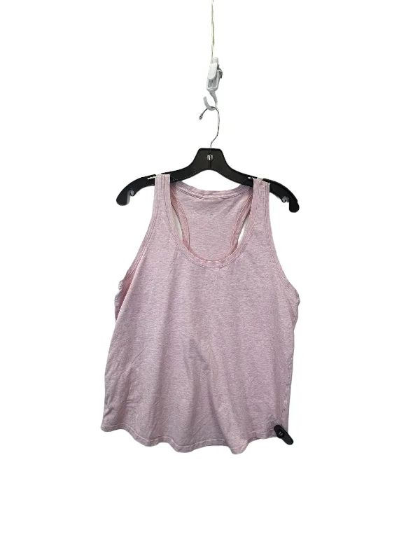 Yoga Tops for Flexibility and Comfort -Pink Athletic Tank Top Lululemon