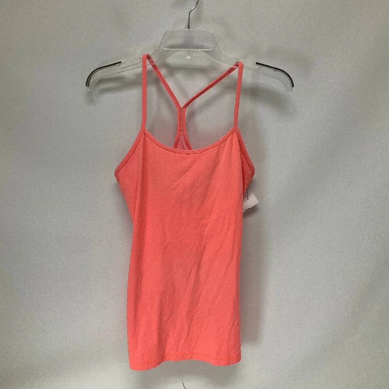 Loose Fit Yoga Tops for Easy Movement -Pink Athletic Tank Top Lululemon, Size 6
