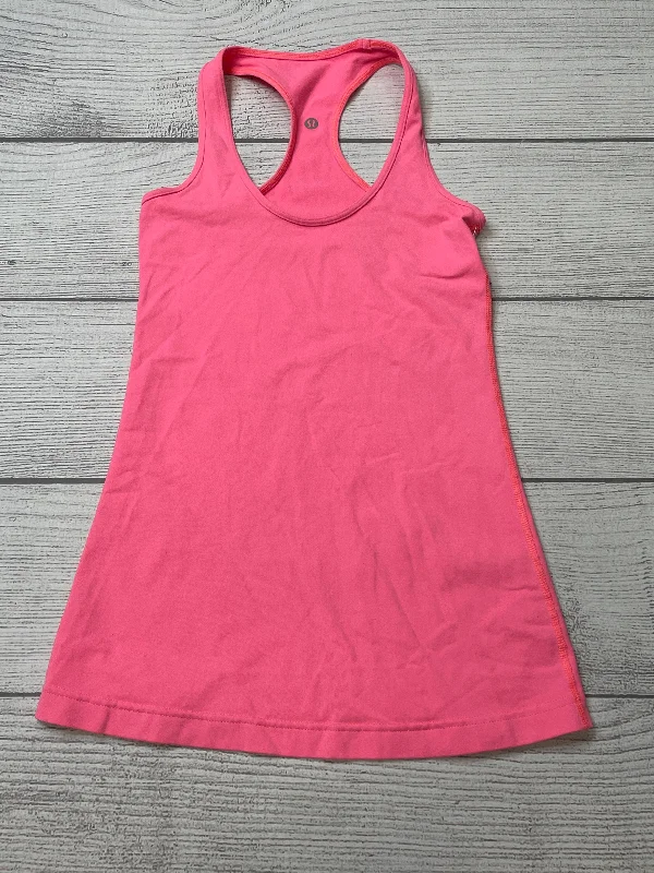 Versatile Yoga Tops for All Types of Yoga -Pink Athletic Tank Top Lululemon, Size 6