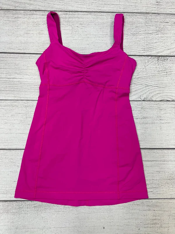 Soft Yoga Tops for All-Season Wear -Pink Athletic Tank Top Lululemon, Size 6