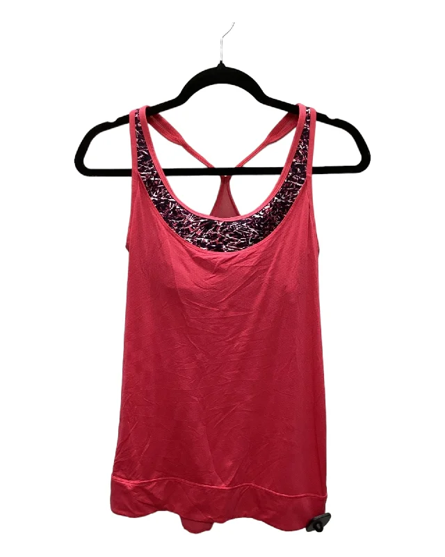 Women's Yoga Tops with Long Sleeves for Coverage -Pink Athletic Tank Top Lululemon, Size 8