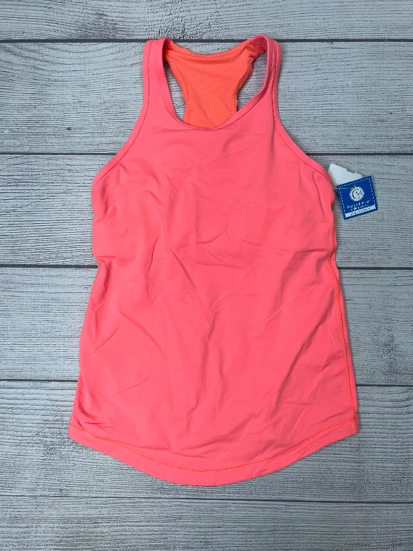 Women's Yoga Tops for Every Practice -Pink Athletic Tank Top Lululemon, Size M