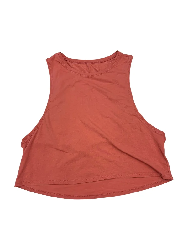 Women's Yoga Tops for Comfort and Flexibility -Pink Athletic Tank Top Lululemon, Size S