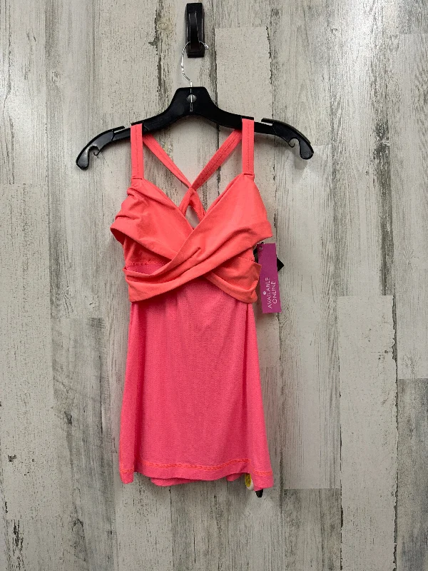 Yoga Tops for Active Lifestyles -Pink Athletic Tank Top Lululemon, Size S