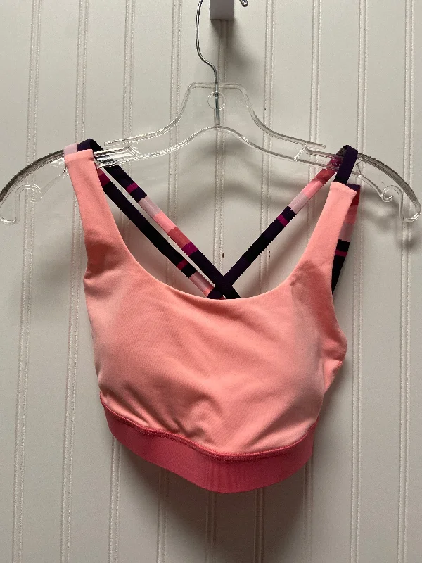 Yoga Tops for Active Lifestyles -Pink Athletic Tank Top Lululemon, Size S