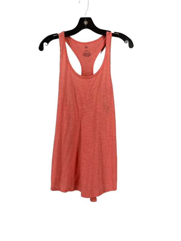 Yoga Tops for Active and Relaxing Sessions -Pink Athletic Tank Top So, Size M