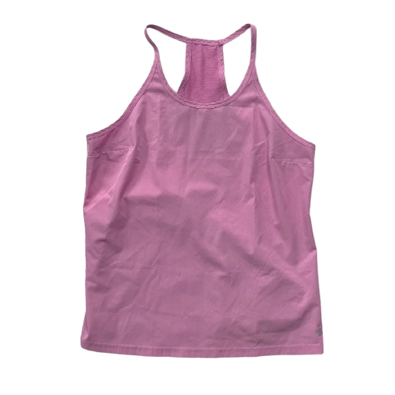 Comfortable Yoga Tops for All-Season Wear -Pink Athletic Tank Top Tek Gear, Size M